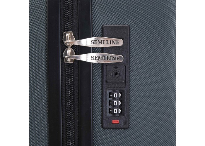 Валіза Semi Line 24" (M) Navy-Green (T5859-2)