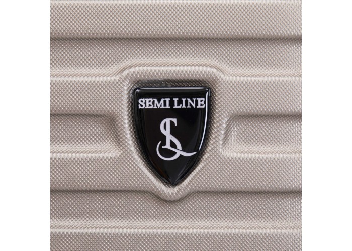 Валіза Semi Line 24" (M) Champagne (T5864-2)