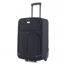 Валіза Semi Line 20" (S) Black/Blue Lines (T5753-1)
