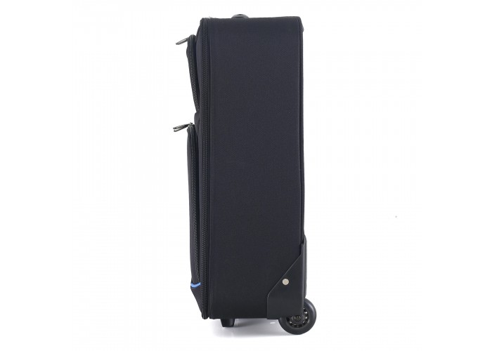 Валіза Semi Line 20" (S) Black/Blue Lines (T5753-1)