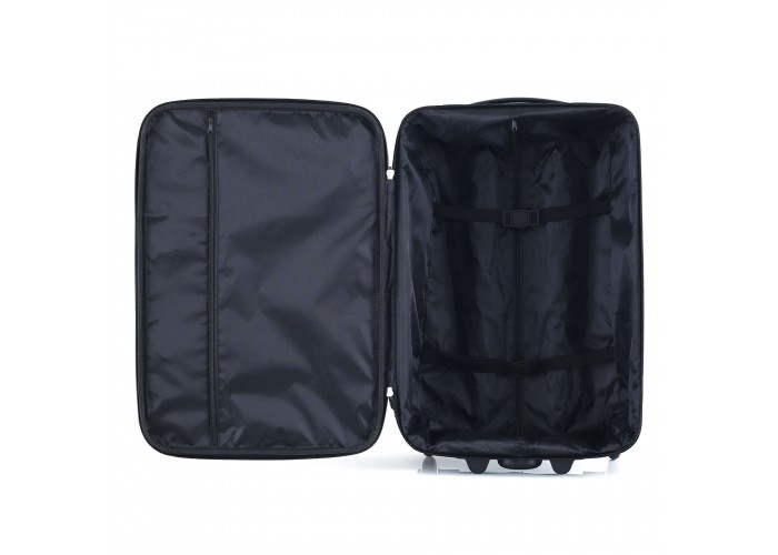 Валіза Semi Line 20" (S) Black/Blue Lines (T5753-1)