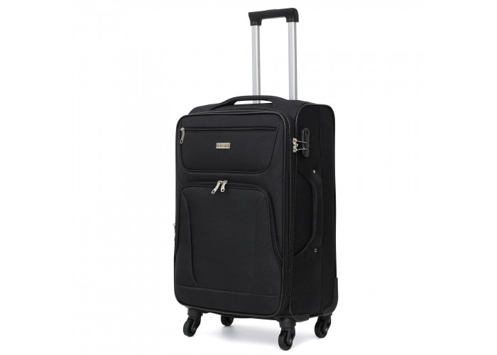 Валіза Semi Line 24" (M) Black (T5771-2)