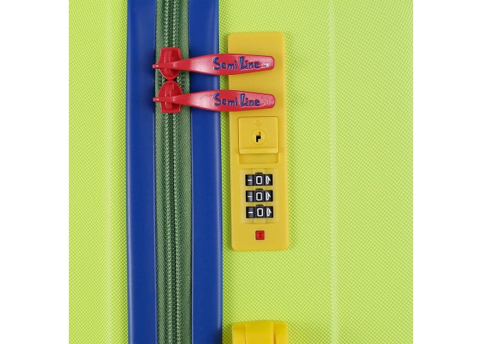 Валіза Semi Line 24" (M) Lemon (T5803-2)