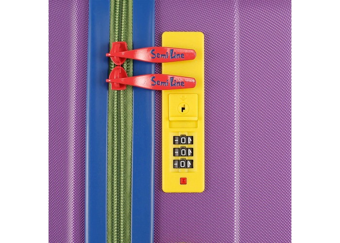 Валіза Semi Line 20" (S) Purple (T5804-1)
