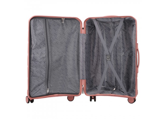 Валіза Semi Line 24" (M) Rose Gold (T5836-2)