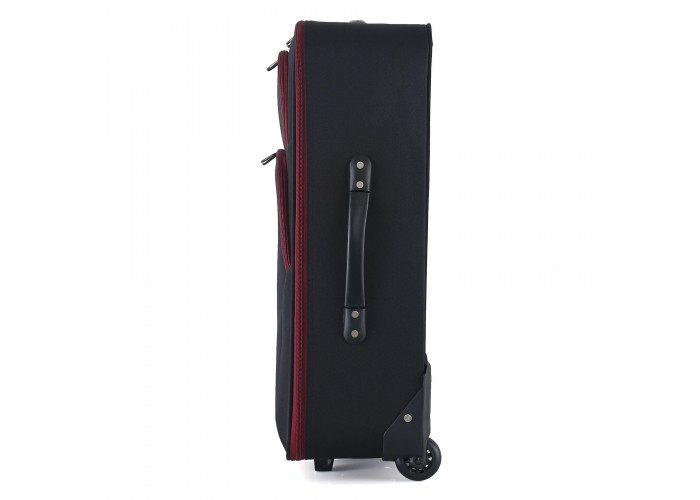Валіза Semi Line 24" (M) Black/Red Lines (T5680-2)