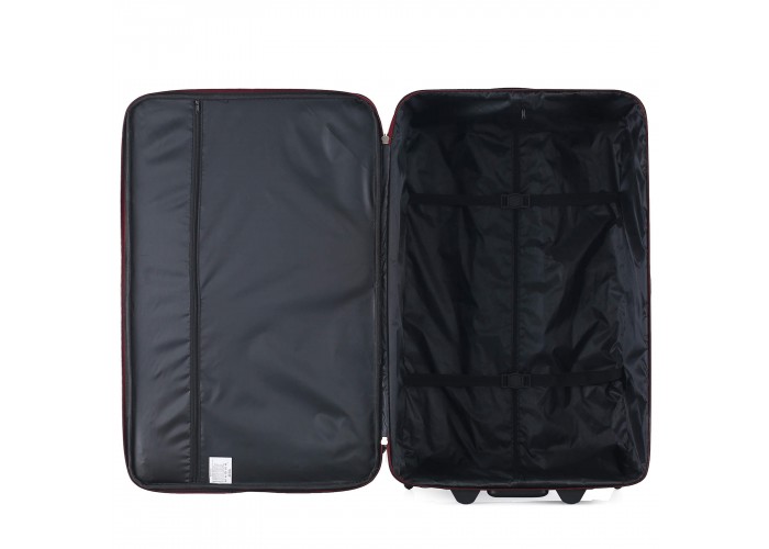 Валіза Semi Line 28" (L) Black/Red Lines (T5680-3)