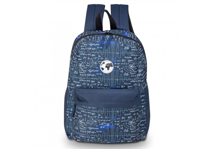 Рюкзак міський Semi Line 17 Blue Print (J4686-2)