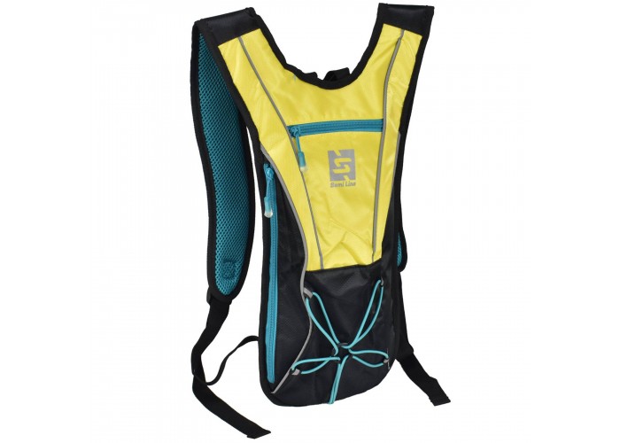 Рюкзак спортивний Semi Line 9 Black/Yellow (3294)