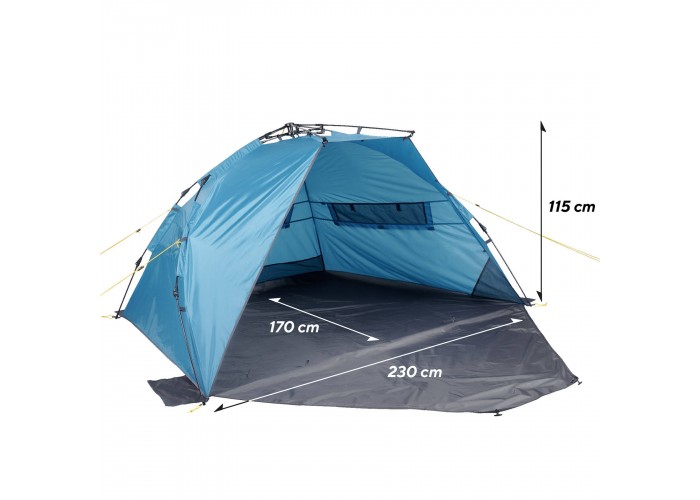 Намет Uquip Speedy XL UV 50+ Blue/Grey (241006)