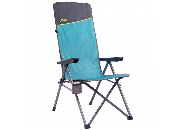 Крісло розкладне Uquip Justy XL Blue/Grey (244037)