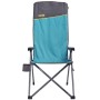 Крісло розкладне Uquip Justy XL Blue/Grey (244037)