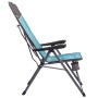 Крісло розкладне Uquip Justy XL Blue/Grey (244037)
