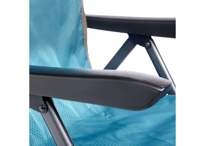 Крісло розкладне Uquip Justy XL Blue/Grey (244037)