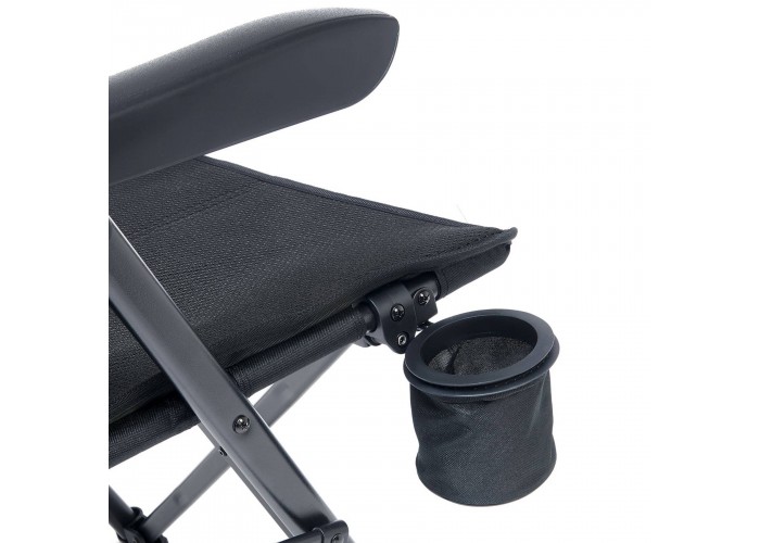 Крісло розкладне Uquip Justy XL Black (244053)