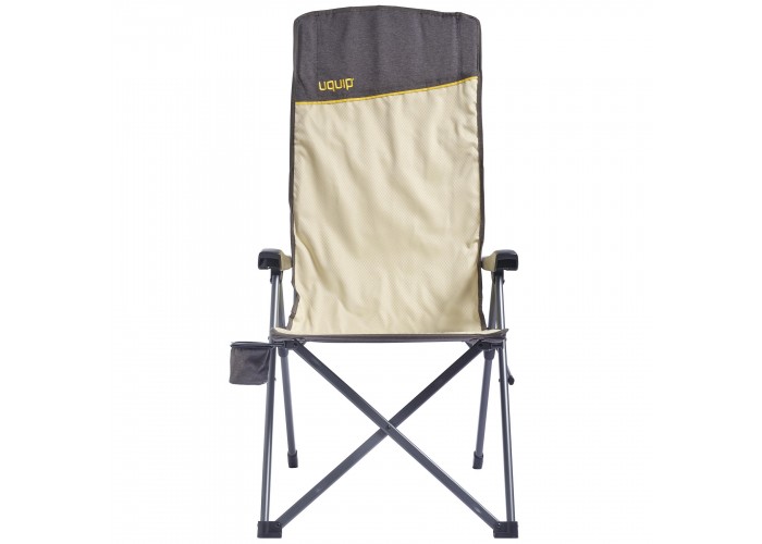 Крісло розкладне Uquip Justy XL Sand/Grey (244045)