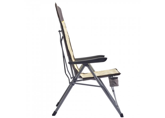 Крісло розкладне Uquip Justy XL Sand/Grey (244045)