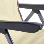 Крісло розкладне Uquip Justy XL Sand/Grey (244045)