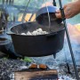 Казан з кришкою Bo-Camp Dutch Oven Cast Iron 31 cm / 5 L Black (2122410)