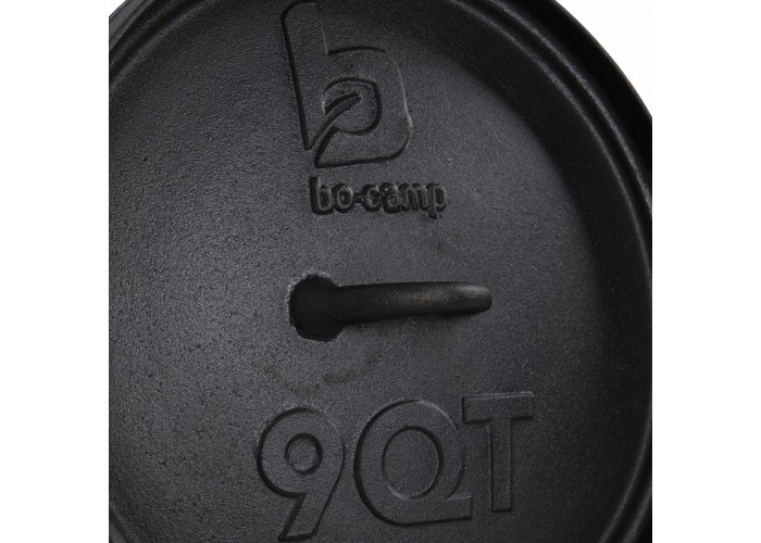 Казан з кришкою Bo-Camp Dutch Oven Cast Iron 31 cm / 7.1 L Black (2122415)