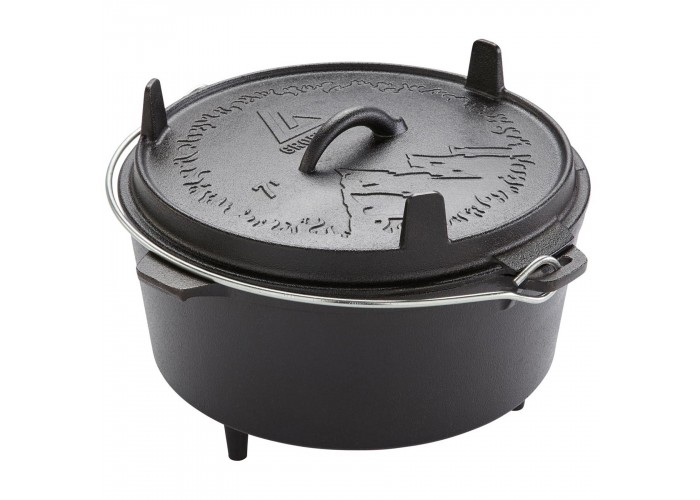 Казан з кришкою Groenberg Askja Pot 30 cm / 7 L Black (266017)