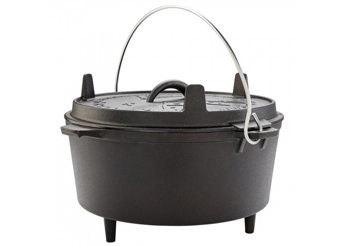 Казан з кришкою Groenberg Askja Pot 30 cm / 7 L Black (266017)