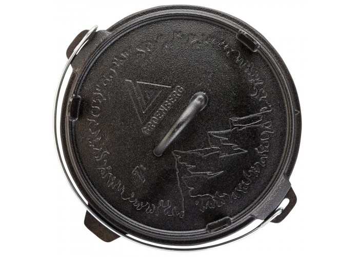 Казан з кришкою Groenberg Askja Pot 30 cm / 7 L Black (266017)