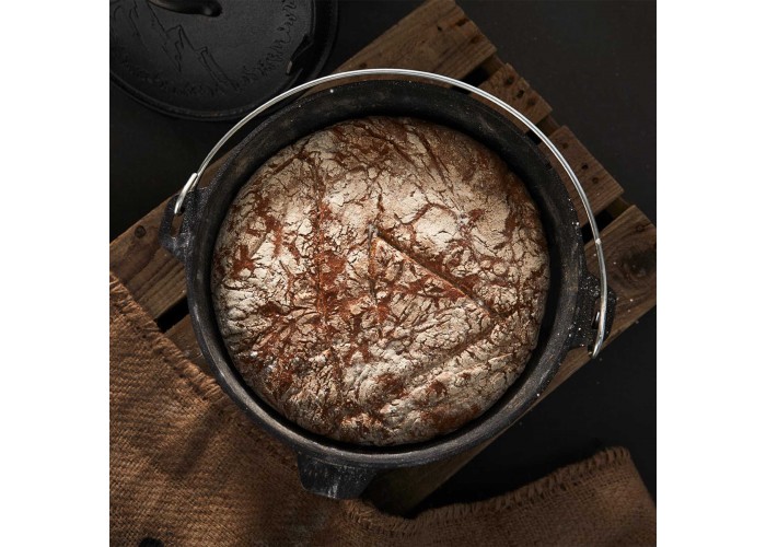 Казан з кришкою Groenberg Askja Pot 30 cm / 7 L Black (266017)
