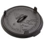 Казан з кришкою Groenberg Askja Pot 25 cm / 4 L Black (266016)