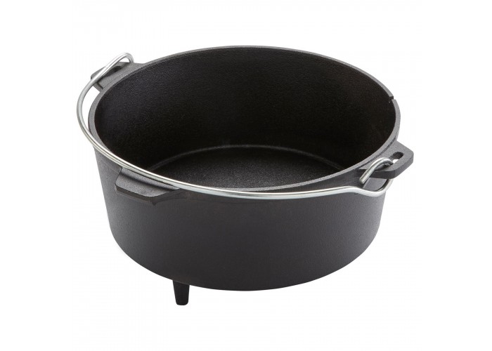 Казан з кришкою Groenberg Askja Pot 25 cm / 4 L Black (266016)