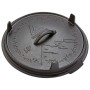 Казан з кришкою Groenberg Askja Pot 33 cm / 10 L Black (266018)