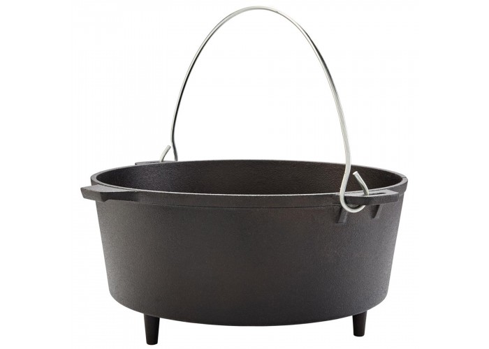 Казан з кришкою Groenberg Askja Pot 33 cm / 10 L Black (266018)