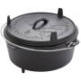 Казан з кришкою Groenberg Askja Pot 33 cm / 10 L Black (266018)