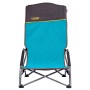 Крісло розкладне Uquip Sandy XL Blue/Grey (244030)