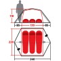 Намет Wechsel Charger 3 TL Laurel Oak (231009)