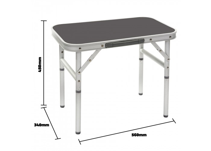 Стіл Bo-Camp 56x34 cm Grey (1404394)