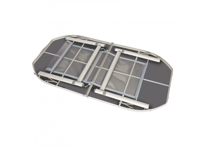 Стіл Bo-Camp Case Model Oval 150x80 cm Grey (1404399)