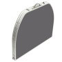 Стіл Bo-Camp Case Model Oval 150x80 cm Grey (1404399)