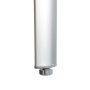 Стіл Bo-Camp Case Model Oval 150x80 cm Grey (1404399)
