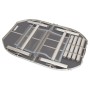 Стіл Bo-Camp Case Model Oval 120x80 cm Grey (1404415)