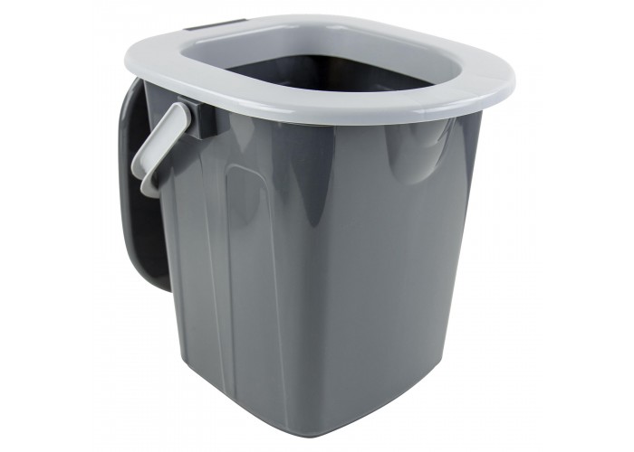 Біотуалет Bo-Camp Portable Toilet Square 20 Liters Grey (5502820)