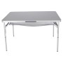 Стіл Bo-Camp Premium 118x78 cm Grey (1404423)