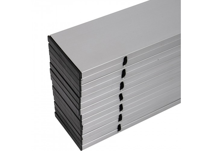 Стіл Bo-Camp Lamel 121x80 cm Aluminium (1404438)