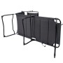 Ліжко розкладне Bo-Camp Sun Lounger With Sunscreen 5 Positions Grey (1304492)