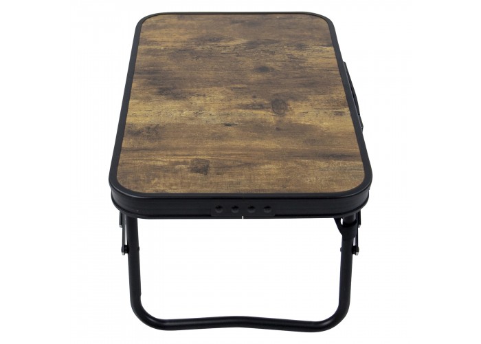Стіл Bo-Camp Woodbine Compact 56x34 cm Black/Wood look (1404190)