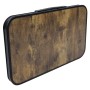 Стіл Bo-Camp Woodbine Compact 56x34 cm Black/Wood look (1404190)