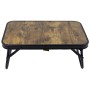 Стіл Bo-Camp Woodbine Compact 56x34 cm Black/Wood look (1404190)