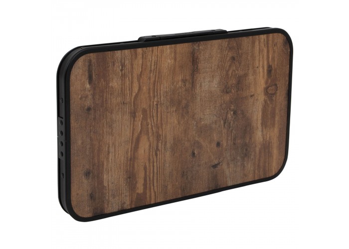 Стіл Bo-Camp Woodbine 56x34 cm Black/Wood look (1404191)