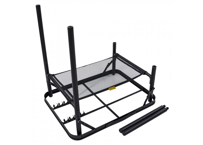 Стіл Bo-Camp Garland 60x45 cm Black/Wood look (1404195)