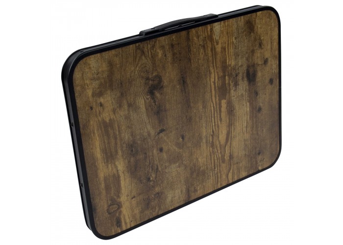 Стіл Bo-Camp Garland 60x45 cm Black/Wood look (1404195)